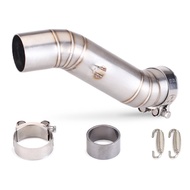 for Honda motorcycle exhaust system modified front center pipe connecting pipe for CBR500 CBR500R CB