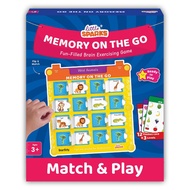 Smartivity Memory Game for Kids Ages 3+ | Fun Matching Game - 12 Theme Cards & 3 Level Challenges I 