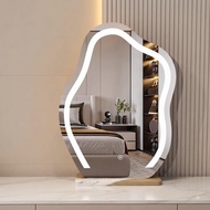Cermin Makeup Cermin Meja Mirror Makeup LED Mirror Bilik Cermin Cloud Indoor Meja Mirror LED Style C