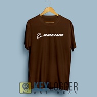 Kaos Boeing Boing Pesawat Unik Brand - Bahan katun combed 30s premium kaos terlaris