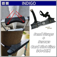 Anti-Slip rubber telescopic ladder 34cm telescopic folding ladder rubber telescopic ladder