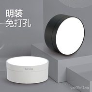 PHILIPS (PHILIPS) PHILIPS led open-mounted downlight household ultra-thin round balcony hallway commercial ceiling spotlight ceiling lamp led明装筒灯家用超薄圆形阳台玄关过道商用吸顶射灯天花灯