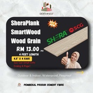 SHERA/SCG WOOD PLANK SIZE 4.5inch x 4kaki