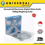 [SG SHOP SELLER] Household Electronic Digital Glass Scale 180Kg Weighing Scale