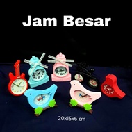 MJ Table Clock (L) Alarm/ Alarm Clock/ Clock/