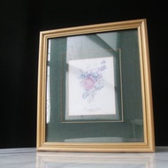 【老時光 OLD-TIME】早期二手木製畫掛飾壁飾