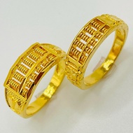 Korean Gold Abacus Ring/Abacus (Co 916 Free)