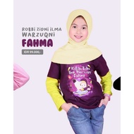 Muslim Children's T-shirt Afrakids AF217 Robbi Zidni Ilma Tshirt