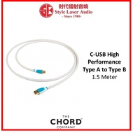 Chord C-USB High Performance Type A to Type B Cable 1.5Metre