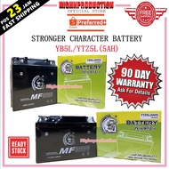 BATTERY YB5L/YTZ5S/YTZ5L (5AH) BATTERY LC135/Y15/EX5/FZ150/WAVE100/GT128/EGO AVANTIZ STRONGER CHARAC