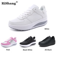 UX9 Rishang Ready Stock Lightweight Nurse Shoe - Black & White Women's Slip-On
