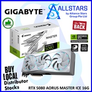 Gigabyte RTX 5080 AORUS Master ICE 16GB PCI-Express Gaming Graphics Card (GV-N5080AORUSM ICE-16GD) (