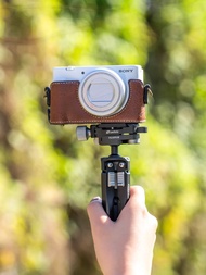 Sony ZV1M2 Bag zv1 Micro Single ZV1F Protective Case ZV1 Second Generation Base Leather Case Lanyard