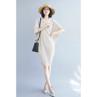 Pleated New Style Summer Fashion Age-Reducing High-End Skirt Chic Niche Designer V-Neck Dress- &amp; **