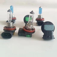 Car bulb H8H9H11 blue lamp holder White Light Yellow Light Halogen Car lamp 12V65W35W Fog lamp Headl