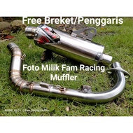 Knalpot Vespa Matic Best 3 BEST3 Sprint S LX 125 150 Primavera 2V 3V