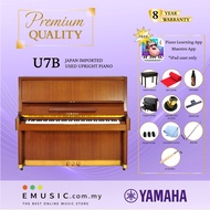 PREMIUM QUALITY Yamaha U7B - Used Acoustic Upright Piano Japan Imported Local Refurbish Recon Piano 