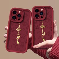 Chinese Knot Shun FA Cai Case Cover For OPPO Realme Note 50 60 C55 C53 C71 C67 C65 C63 C53 15T 14 15