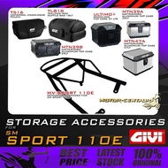 GIVI SM SPORT 110E MV MONORACK & MONOLOCK TOP CASE