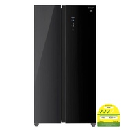 (Bulky) Sharp SJ-SS60G-BK Side by Side Refrigerator (599L)