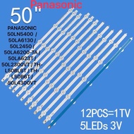 #หลอดเเบล็คไลท์ทีวีหลอด Backlight TV LG 50  Panasonic สินค้าใหม่ ใช้กับรุ่น 50LN5400  / 50LA6130 / 5