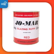 สีโป้วแดงตราโจม่า ขนาด 4 กก. Jo-Mar Jomar สีโป้วเหล็ก สีโป๊วแดง สีโป๊ว