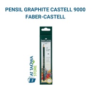 [1Pcs] Faber CASTELL Pencil 9000 B/2B/3B/4B/5B/6B/7B/8B/H/2H/3H/4H/5H/6H/HB - Graphite Lead FABER-CA