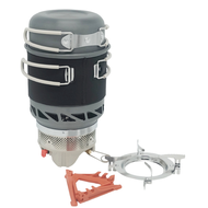 Camping and Backpacking Stove Systems Portable Propane/Isobutane Burners Cooking Cups Picnic Cookers