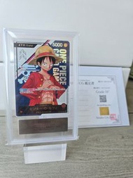 One piece card game 海賊王 編號路飛 serial Luffy st01-001 opcg optcg