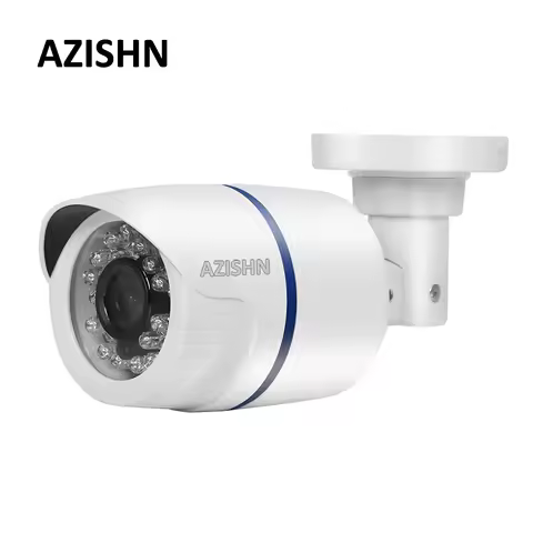 AZISHN Surveillance IP Camera H.265/H.264 FULL HD 1080P 2.0 Megapixel Hi3516EV100 Outdoor Camera IP