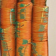 1 ikat 25 Pcs Ember Cor Orange 14 Ember Ember Tukang Ember Serbaguna