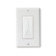 Buyer's Point Wall Plate Cable Pass Through, Single Gang Decorator Wall Plate Cover, Flexible Rubber