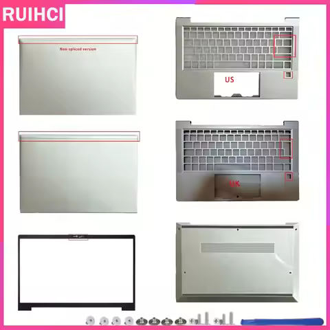 For HP ProBook 630 635 Aero G7 G8 HSN-I39C LCD Screen Back Cover Front Bezel Lower Palmrest Top Bott