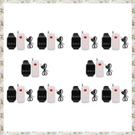 (ZNHP) 10X Wireless Caregiver Pager Wireless Nurse Call System Alert Button Waterproof for Home Hosp