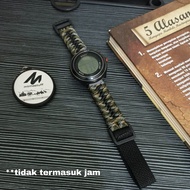Strap Jam Tangan Custom Paracord Survival ( Tanpa Jam)