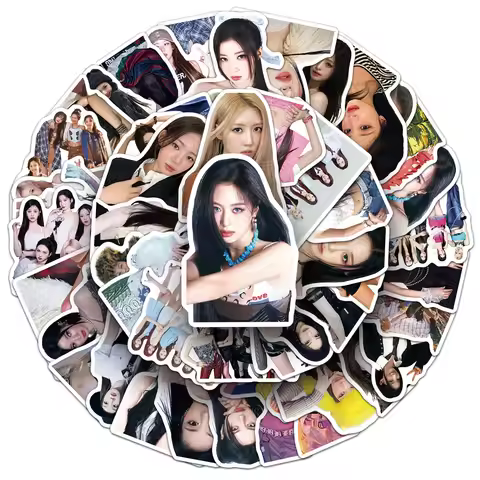 50pcs BabyMonster Trendy Computer Water Cup Phone Case Waterproof Sticker
