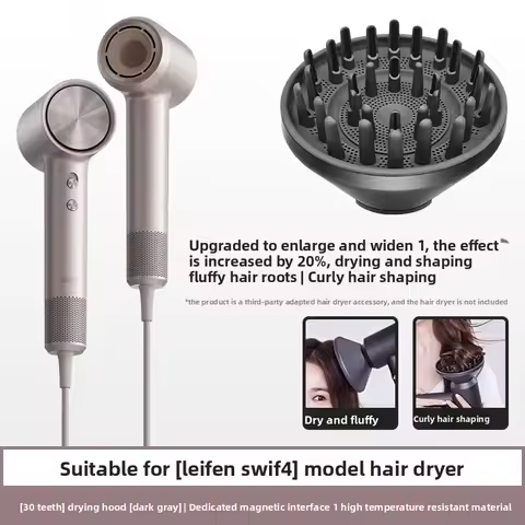 Suitable for Laifen hair dryer Swift4 drying hood curly hair styling diffuser