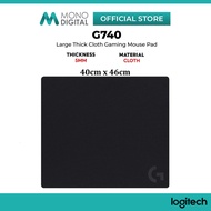 LOGITECH G440 / G640 / G740 GAMING MOUSE PAD WITH CLOTH / HARD SURFACE / NO SLIP BASE / RUBBER BASE 