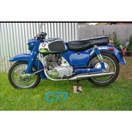 C77/CB77 Motorcycle ⭐ Cylinder Block used.Ori Motor.