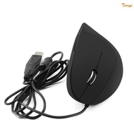 TER USB Wired Mouse Vertical Mouse 800 1200 1600 DPI Ergonomic Optical Buttons Mouse