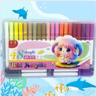 Box of 48 GSTAR AP777 Acrylic markers, bright colors, premium quality