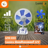 LUMIRA พัดลมพลังงานแสงอาทิตย์ DC 12V 12นิ้ว และ 16นิ้ว