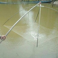 Jaring tangkul ikan ukuran 1,5 meter persegi jaring anco perangkap ikan