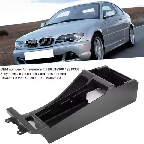1pc Center Console Trim Base Left Right 51168218305 51168218306 For BMW 3 Series E46 325i 328i 330i 
