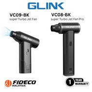 Glink Jet Fan Mini/ Pro Handheld Cordless Electric Air Duster Vacuum 2 IN 1