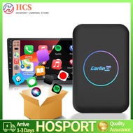 【HCS】Carlinkit Car Apple CarPlay Adapter Wired to Wireless HDMI Output Plug & Play Car Android Box