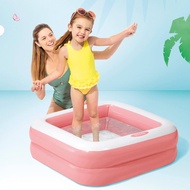 INTEX สระน้ำ สระเป่าลม สระน้ำเป่าลม Play Box Inflatable Kiddie Pool คละสี รุ่น 57100