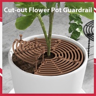 ₪㍿✨ Plant Pot Grid Flower Pot Cover Plant Protector Soil Guard With Nails Cover Plant Root Protectio