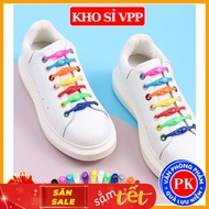 Set of 16 Hilaces Smart Rubber Shoe Laces Free Size E774