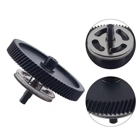 Toaiot High Quality Dual Extruder Gears For Bambu Lab H2D Hardened Steel Helical Gear For Bambu Lab 